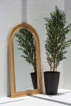 Riley Rattan Fr Arch Full Length Mirror (2 Sizes) Mirrors Homekode 