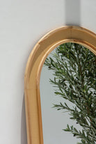 Riley Rattan Fr Arch Full Length Mirror (2 Sizes) Mirrors Homekode 