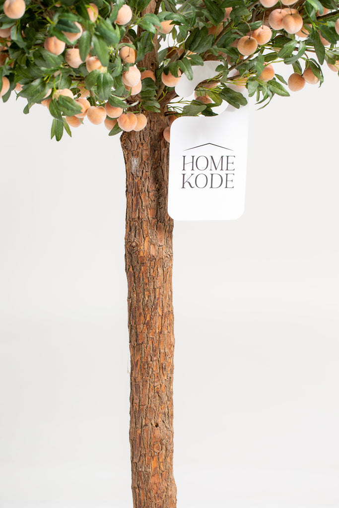 Peach Tree Artificial Plant (Pot not included) Homekode 