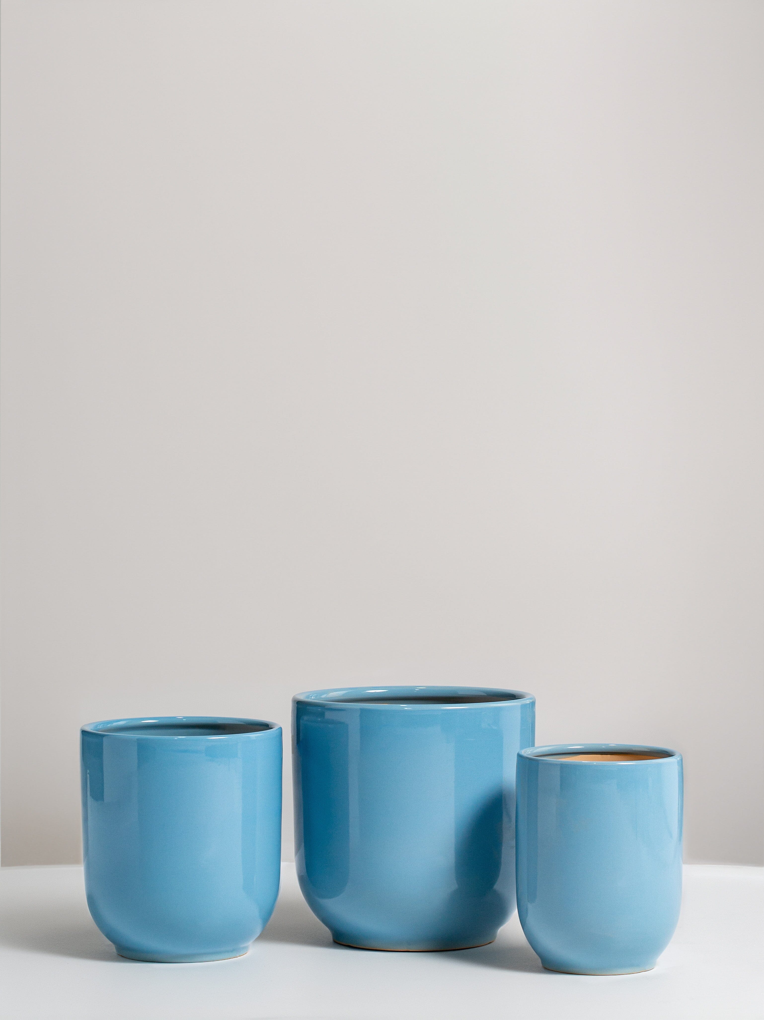 Blue Ceramic Plant pot (3 Sizes)