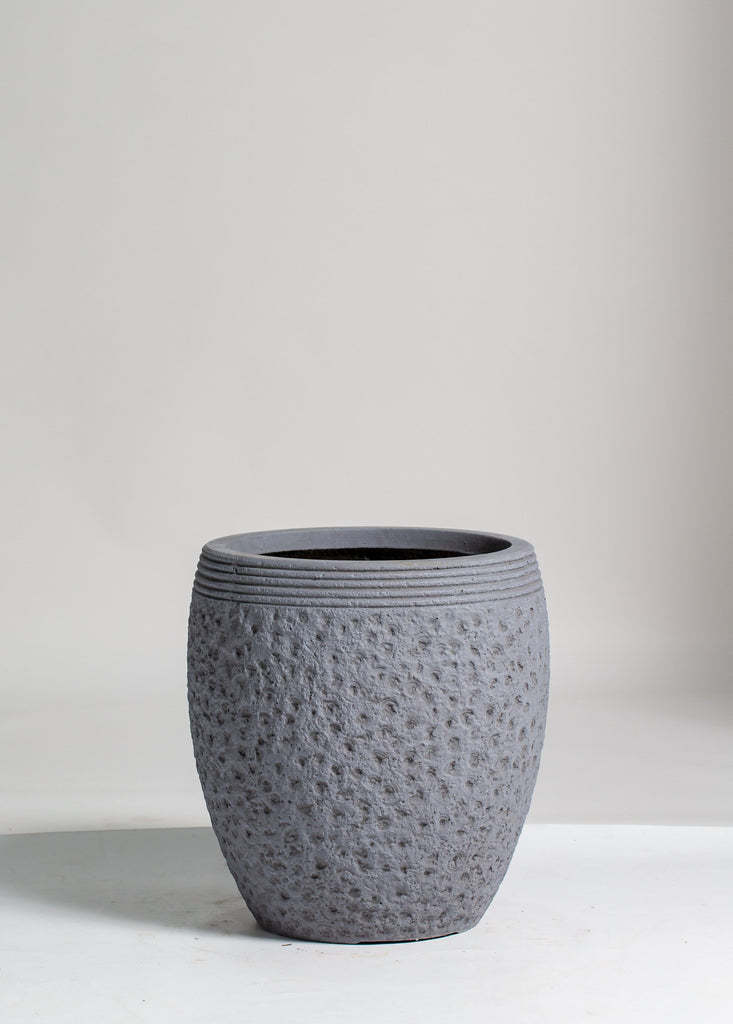 Gray Terracotta Pot (3 Sizes) Homekode 
