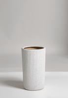 White Sand Patterns Ceramic Pot (3 Sizes Available) FLO 