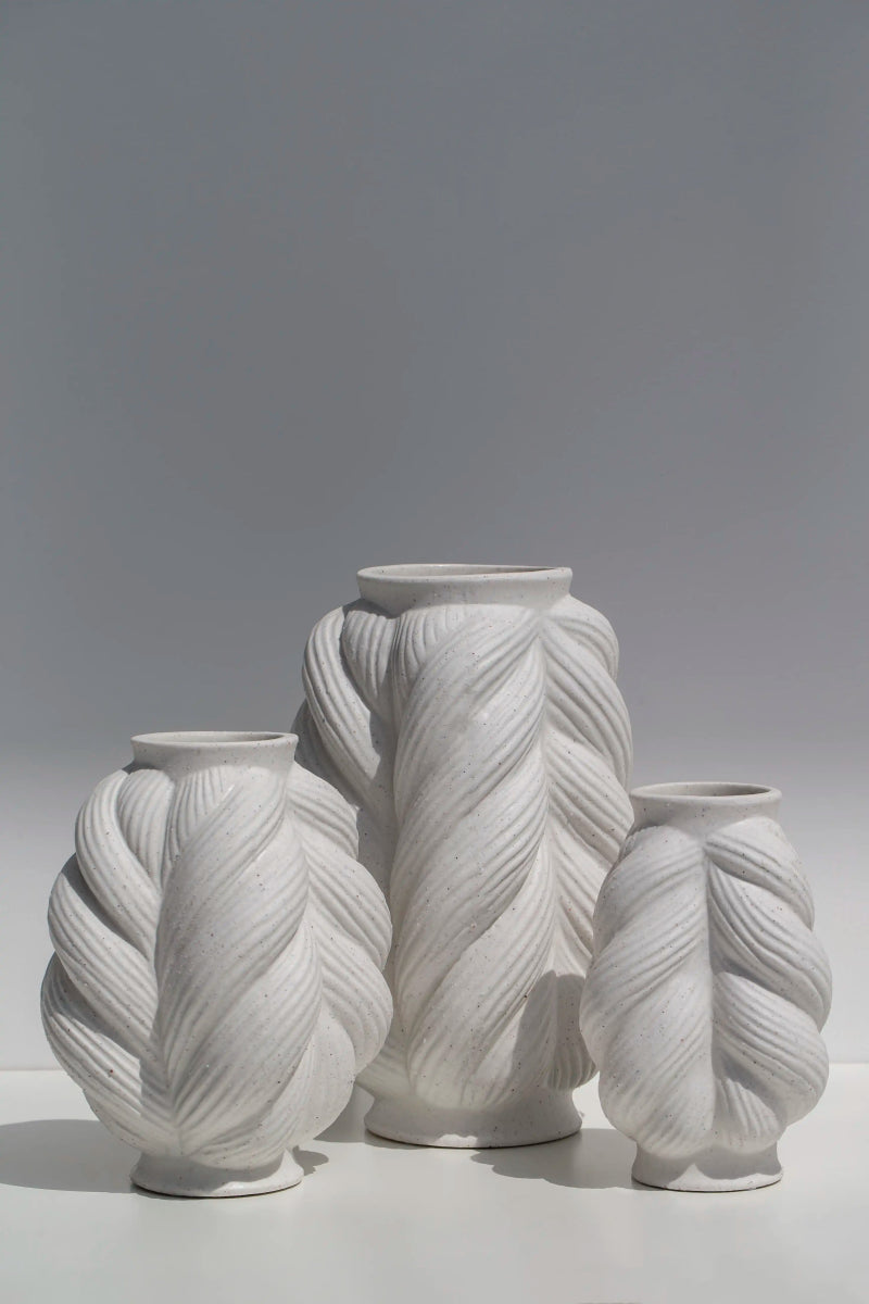 Braided Whirl Vase (3 Sizes) 