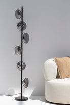 Glass Petals Tree Floor Lamp 