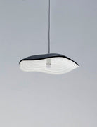 Ethereal Flow Black Pendant Ceiling Lamp 