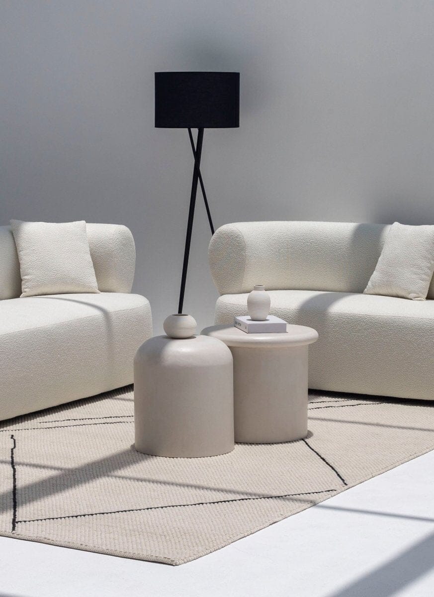 Aliki Nesting Micro Concrete Coffee Table (Set of 2)