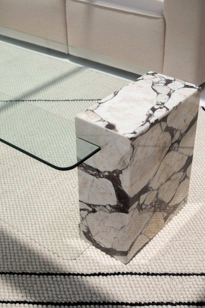 Callista Calacatta Viola Coffee Table (2 Sizes) Coffee Tables 