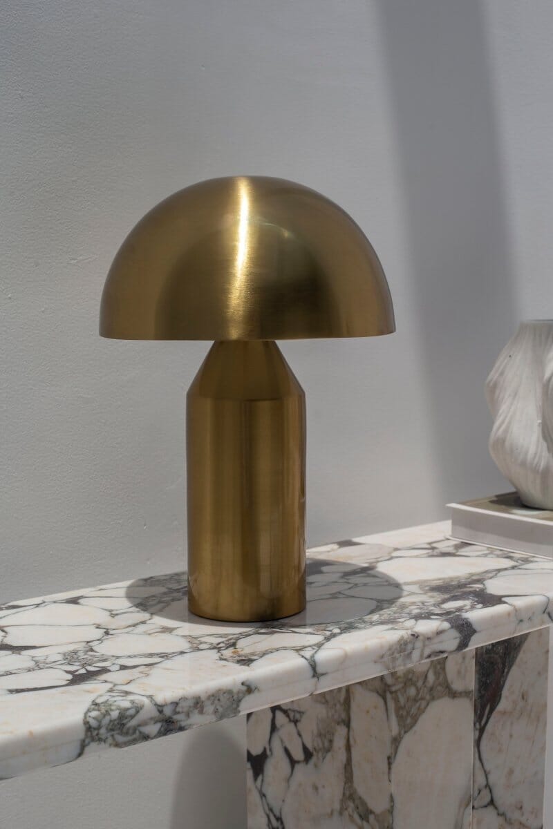 Golden Umbrella Table Lamp Home 