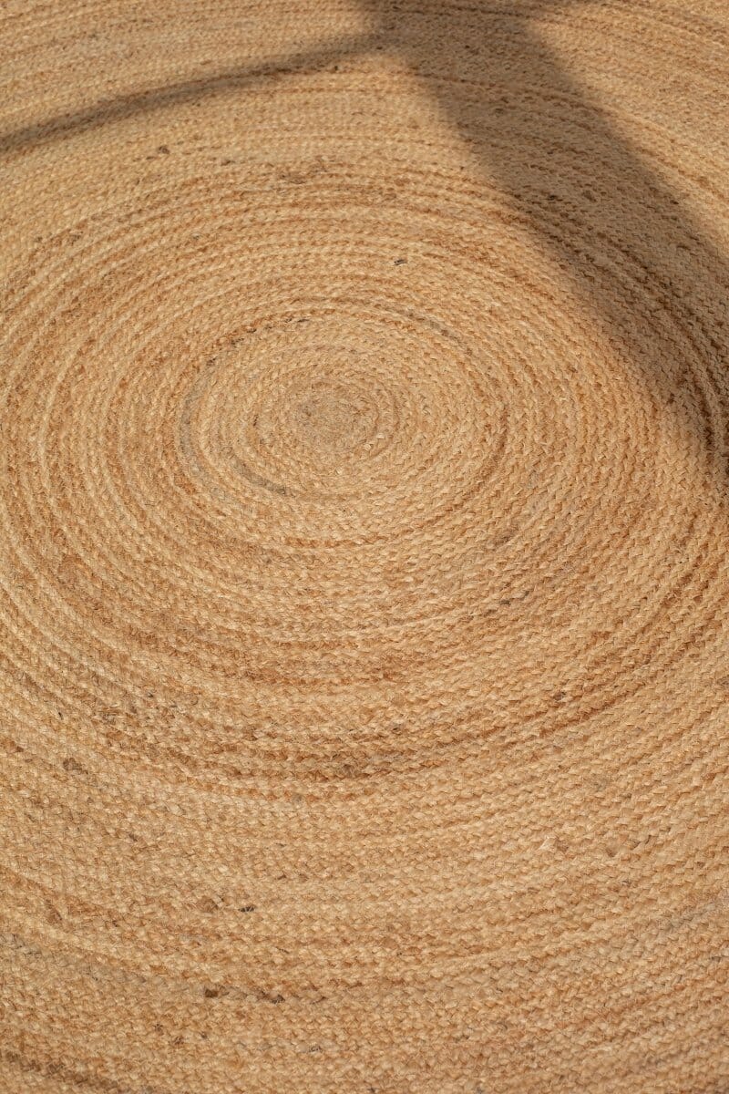 Essence of Simplicity - Round Natural Jute Braided Rug (4 Sizes) Braided -- Braided Rug Homekode 