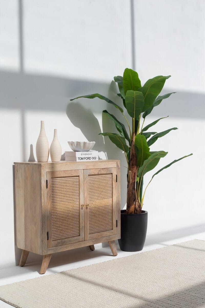 Lori Two Door Rattan Sideboard & Buffet 