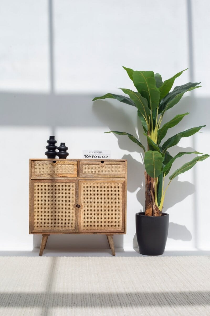 Cora Rattan Sideboard with Two Drawers & Two Doors 