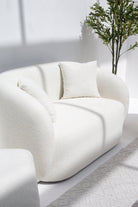 Amanti Off-White Bouclé Sofa (2 & 3 Seater) Homekode 