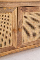 Rattan 2 Doors Sideboard Homekode 