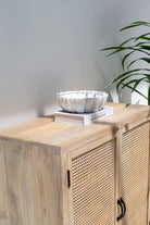 Wesley Two Doors Rattan Cabinet & Sideboard 