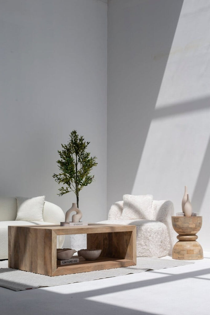 Vienna Rectangular Mango Wood Coffee Table ART 
