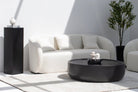 Alma Black Micro Concrete Round Coffee Table (3 Sizes) SL 