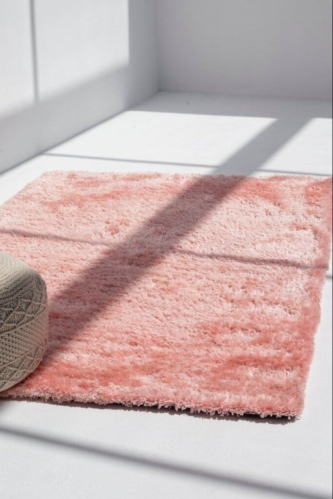 Cotton Candy - Pink Fluffy Shaggy Rug (5 Sizes)