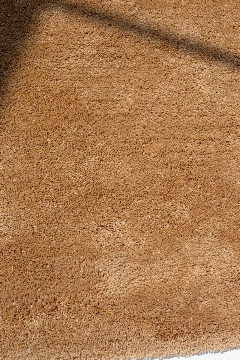 Shaggy Brown Rug (3 Sizes) Table Tuft Shaggy 