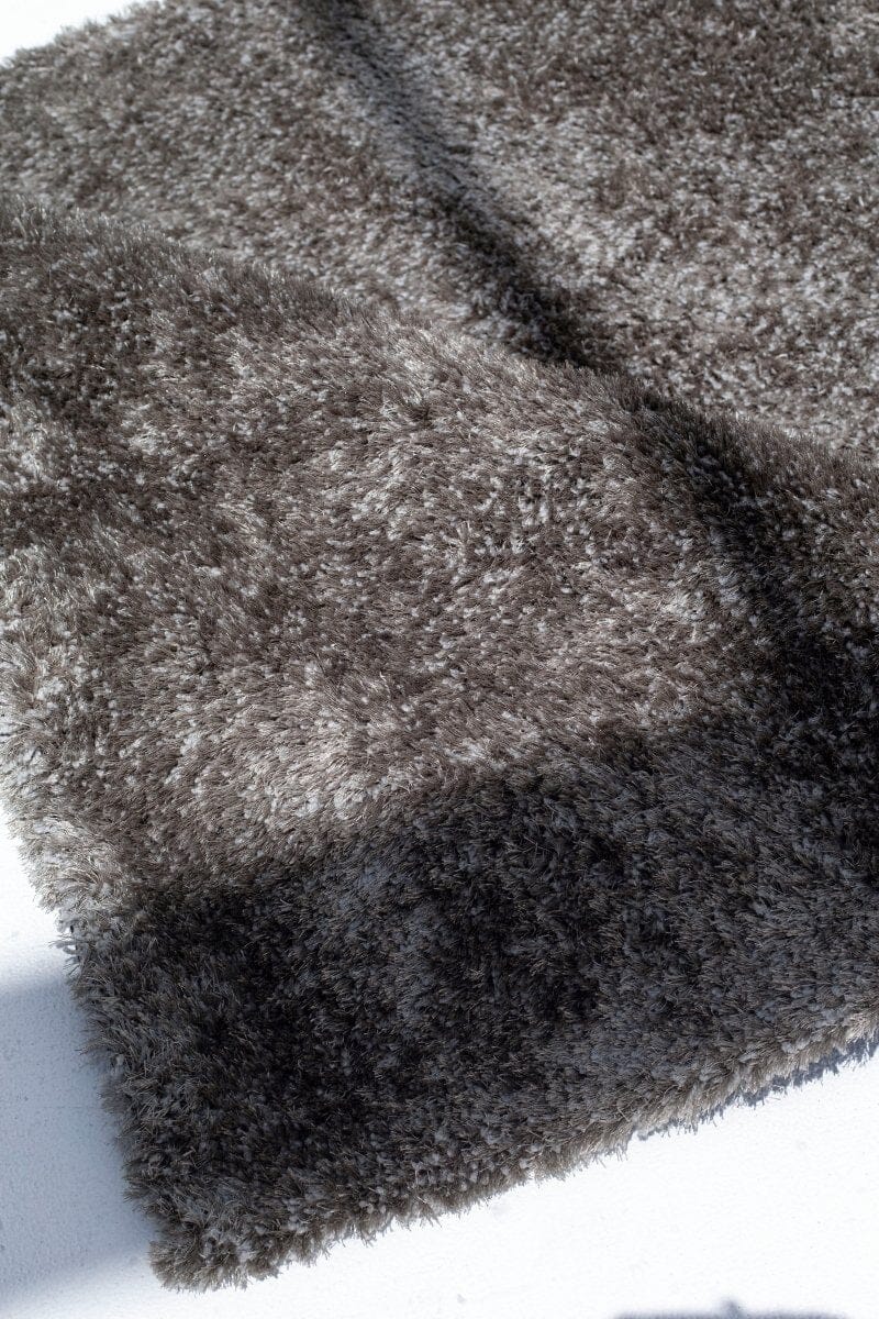 Grey Fluffy Shaggy Rug (170x240 CM) 