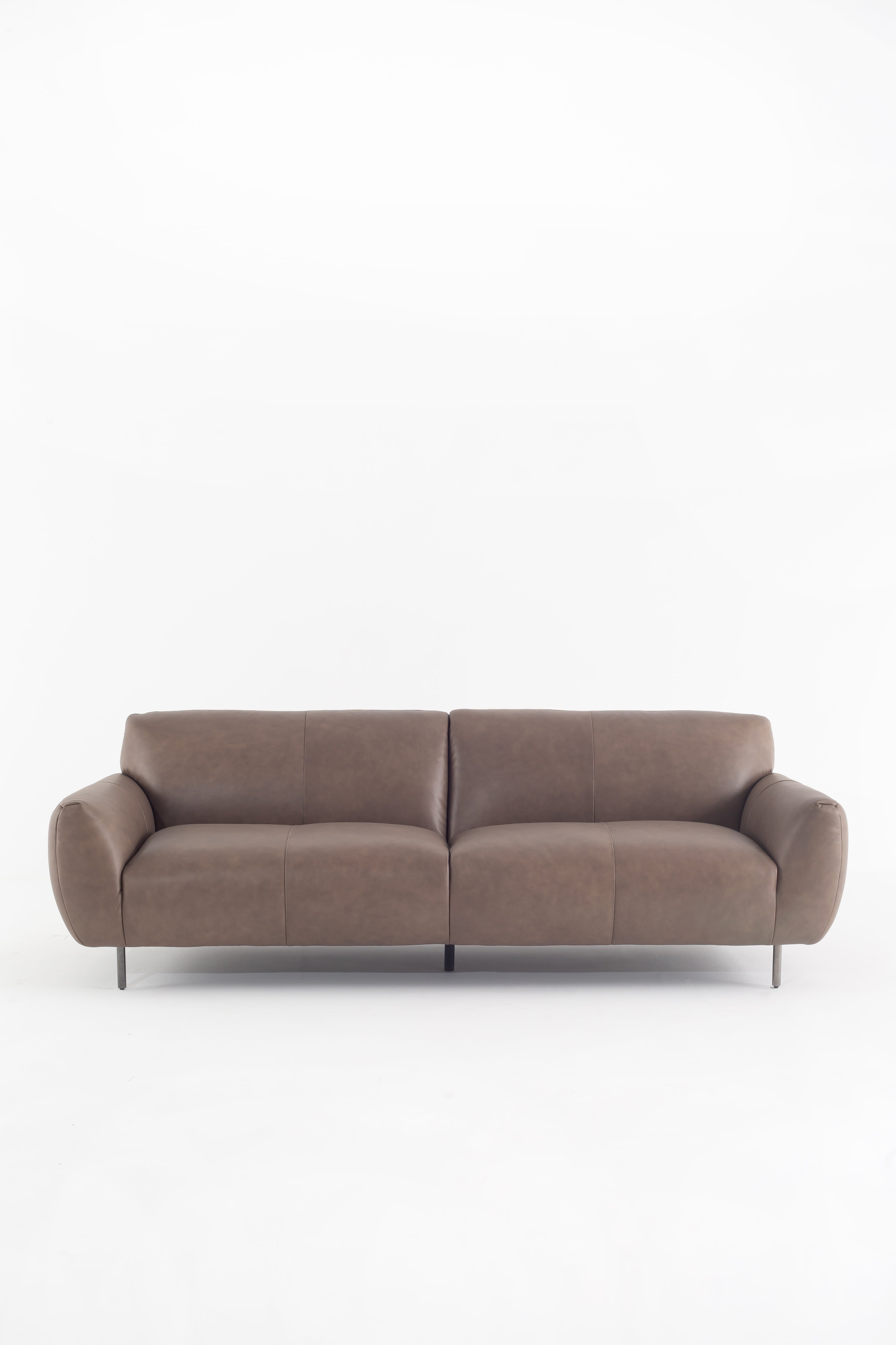 Fevroniya Leather Sofa