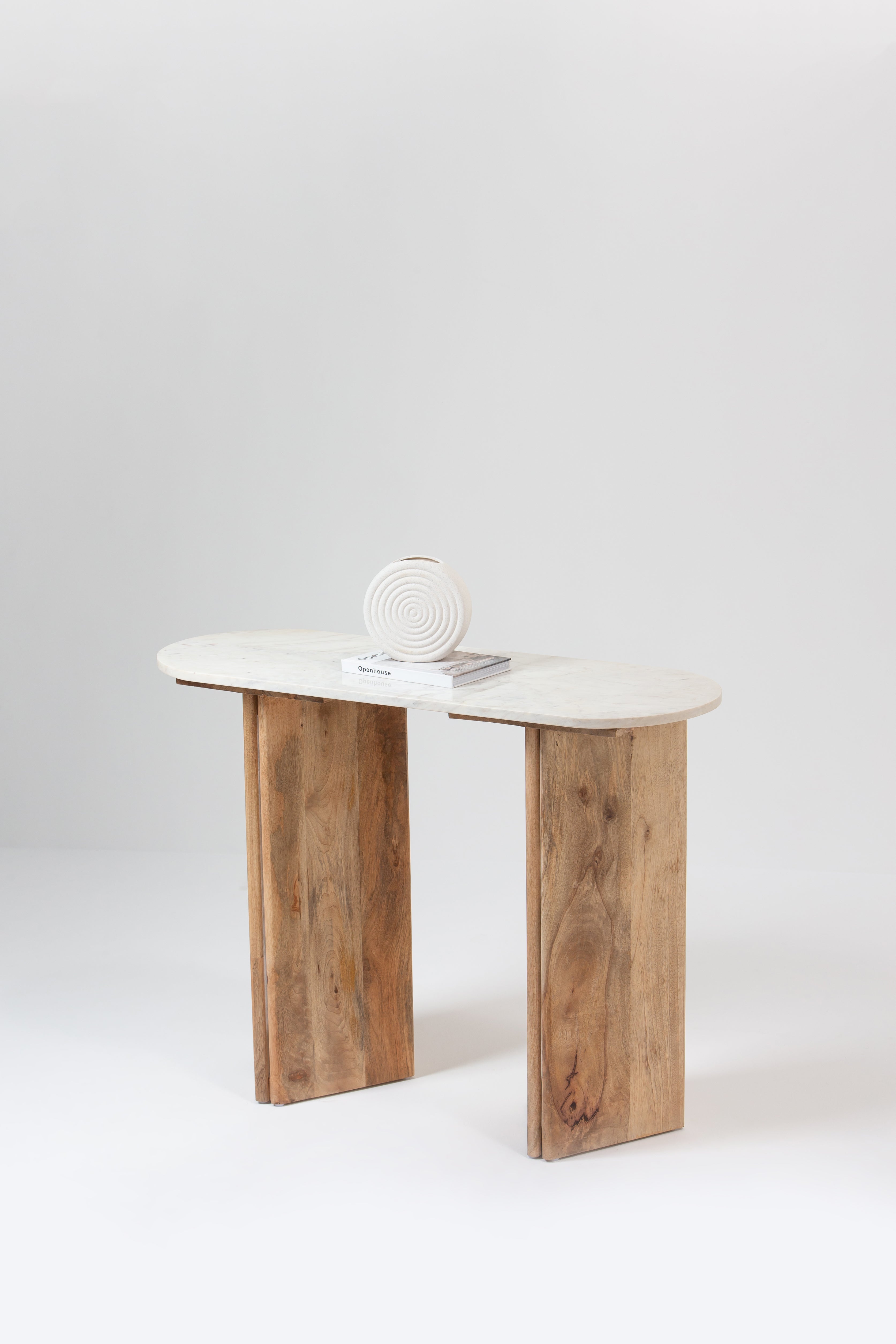 Lydia Marble Top Console Table