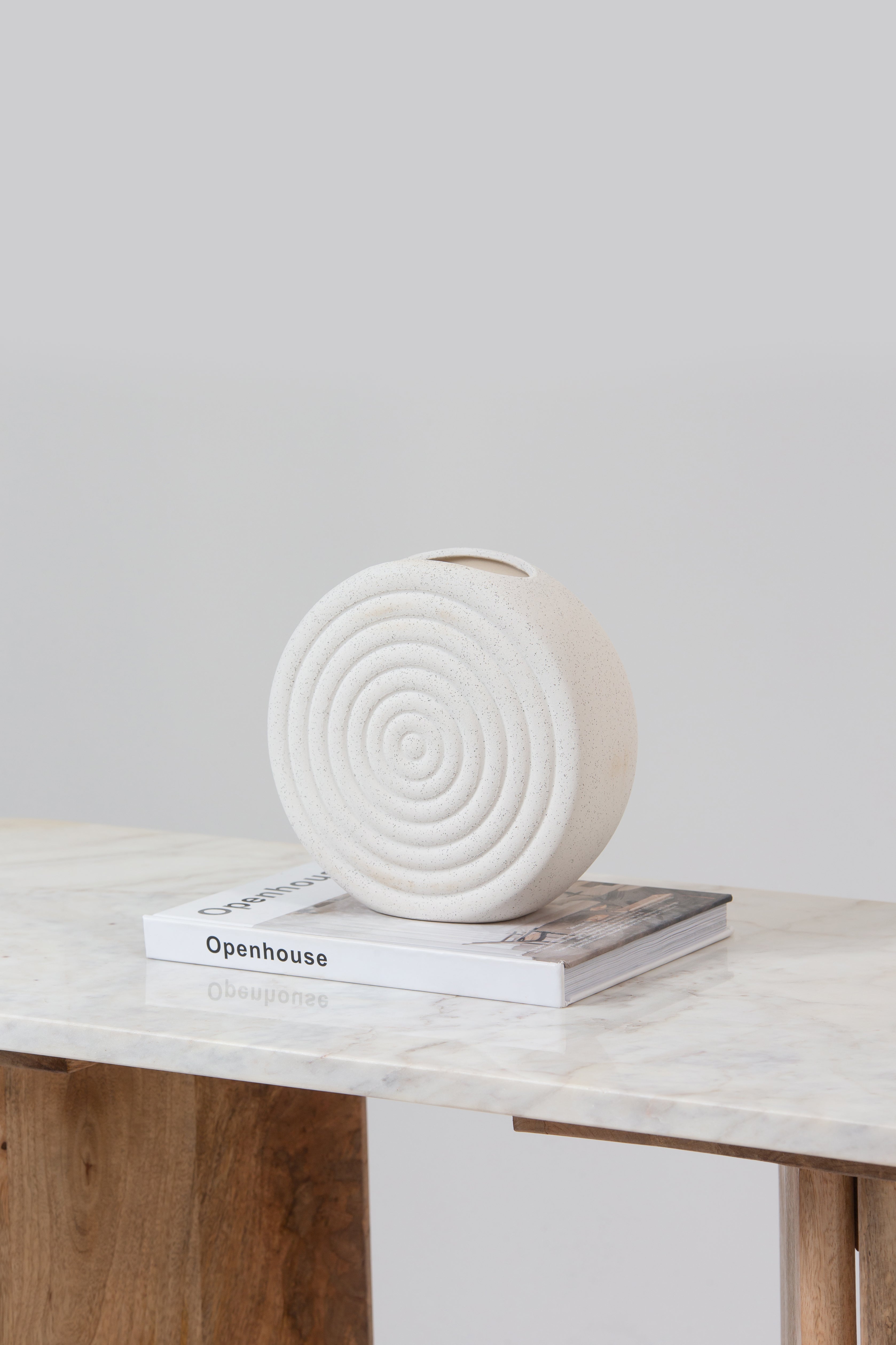 Shellwave Ceramic Vase