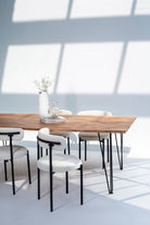 Dark Acacia Wood Dining Table (10 Sizes) 