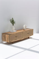 Catalina Rattan Doors Media Console 