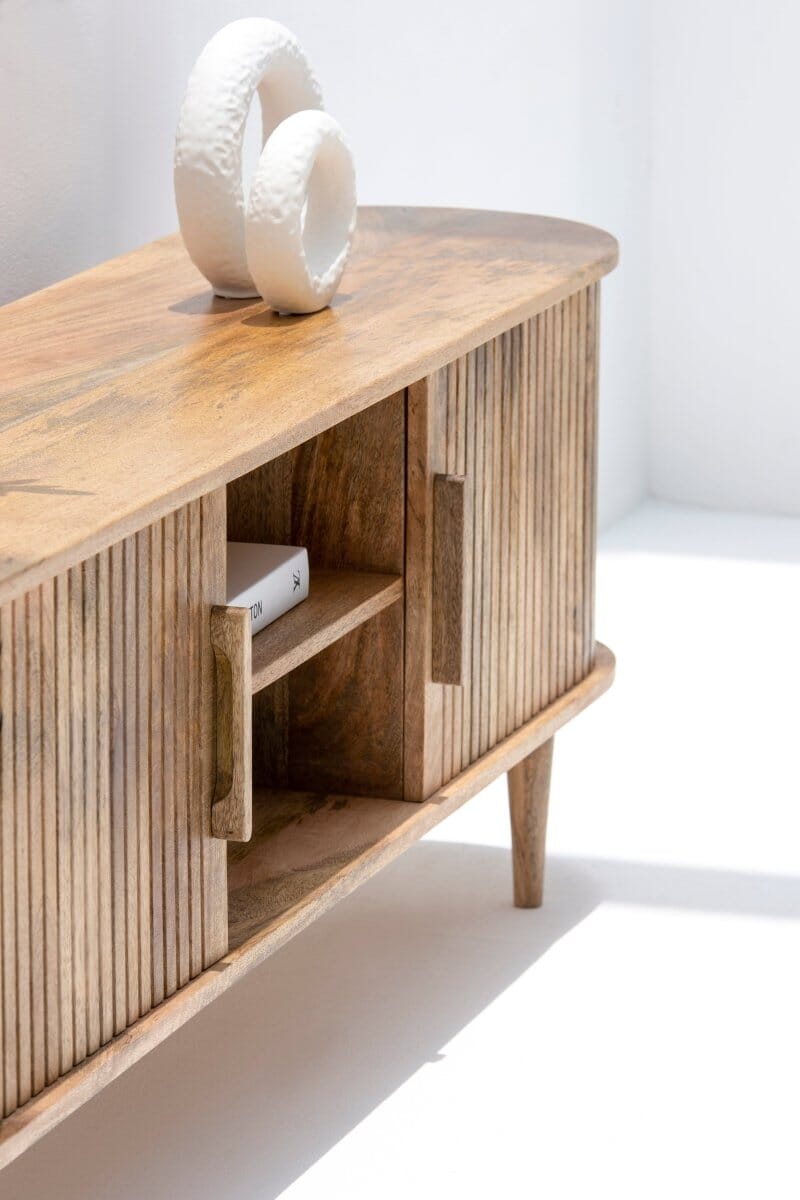 Gretta Wooden Media Console (2 Sizes) TWOA 