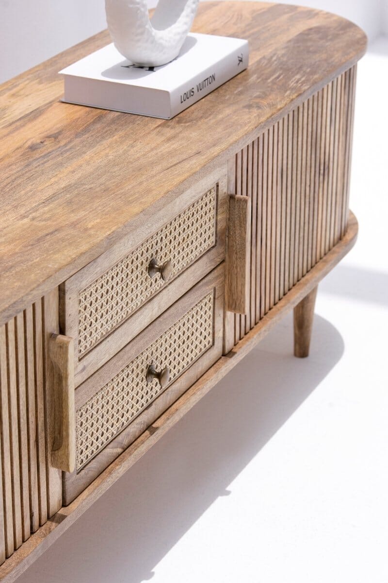 Bexley Wooden Media Console (2 Sizes) 