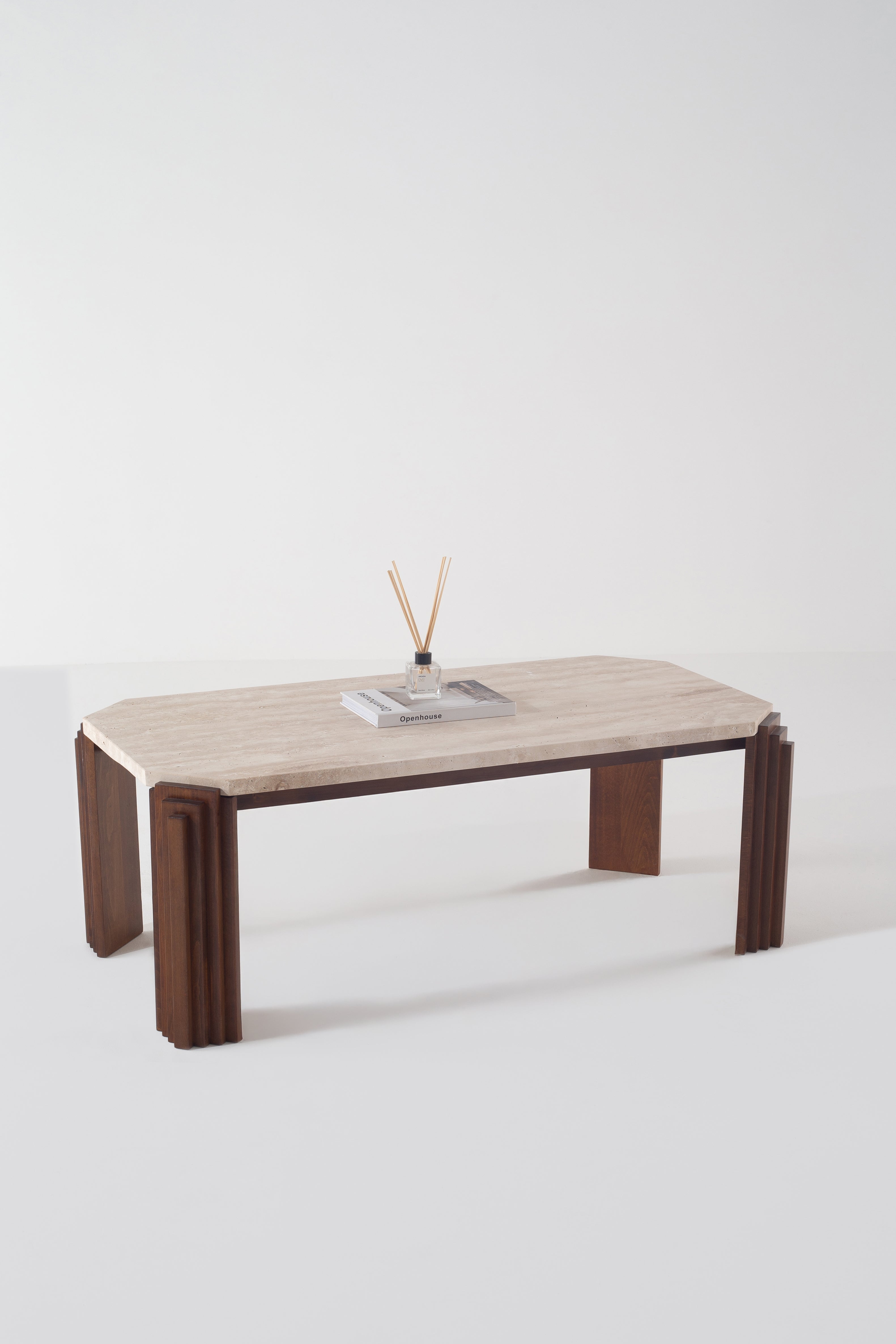 Ruslana Travertine Coffee Table