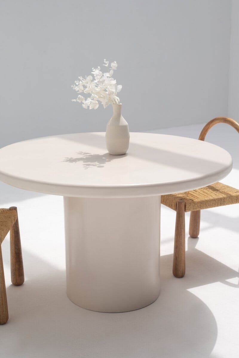 Talia Microconcrete Dining Table (3 Sizes)  