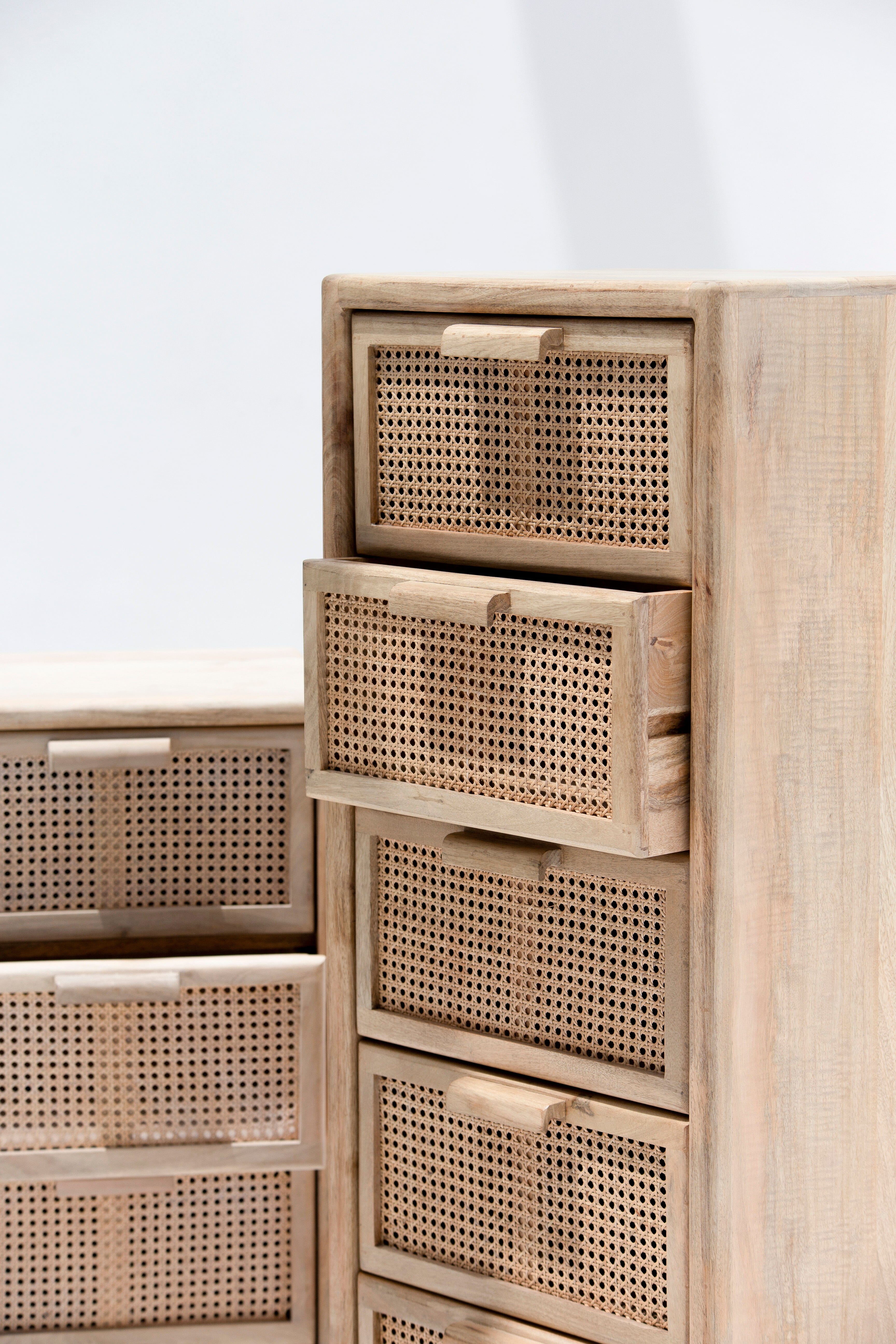 Macy Chest of Rattan Drawers 