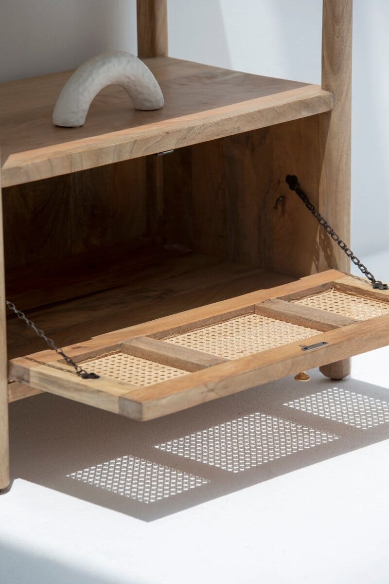 Edith Wooden Display Shelf Bookcases & Standing Shelves 