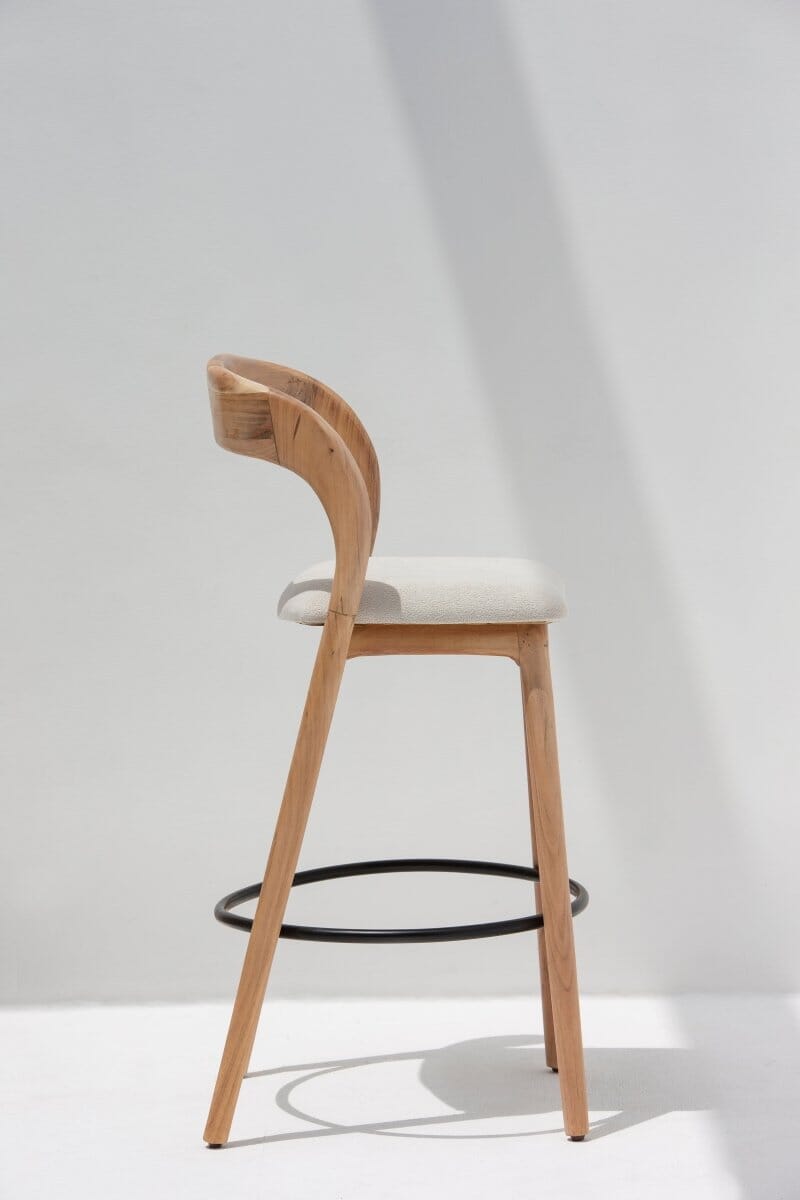 Brayden Wooden Bar Stool 