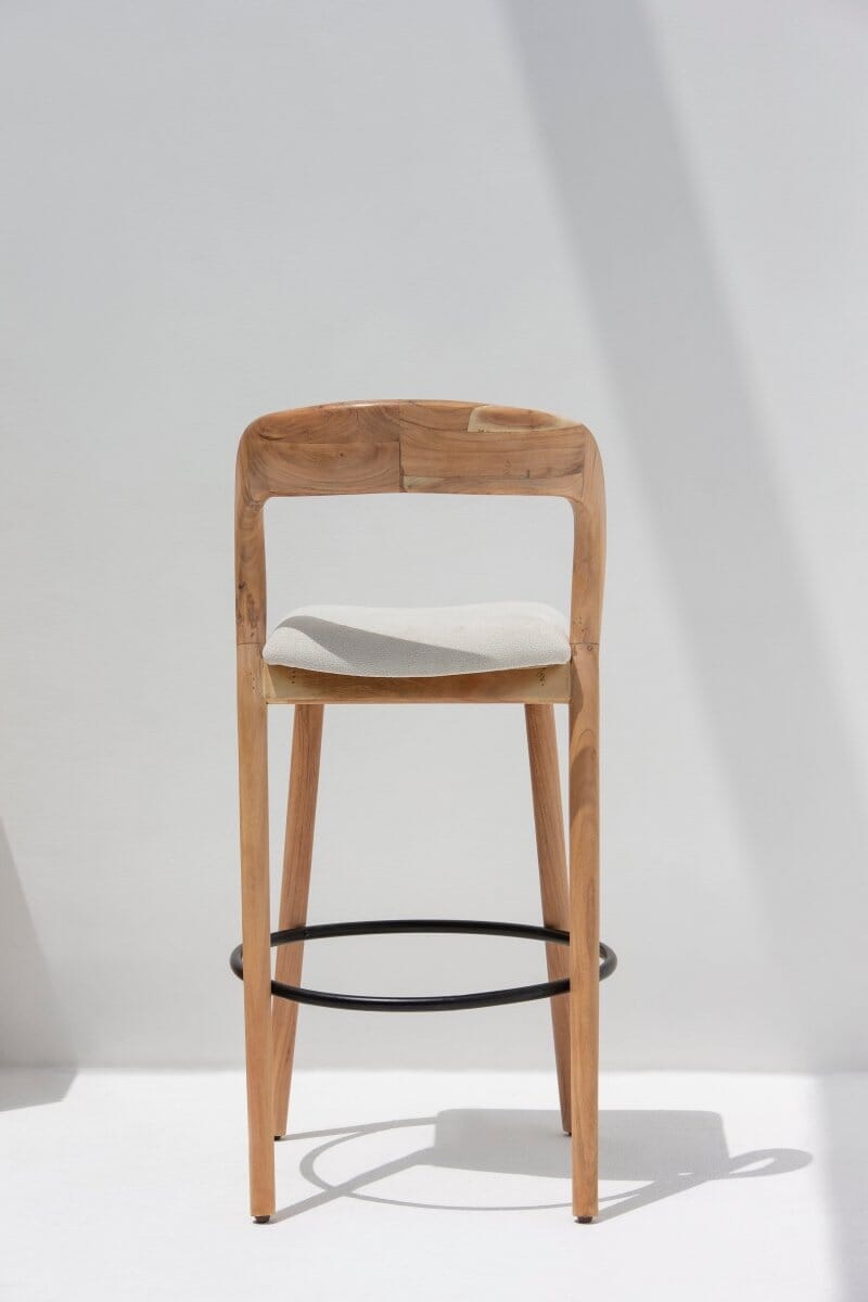 Brayden Wooden Bar Stool 