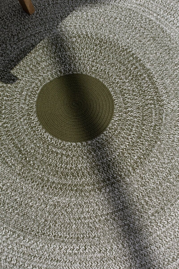 Meadow Green & Grey Braided Rug (3 Sizes) rugs RAM 