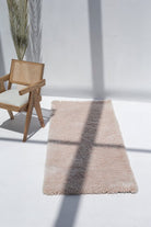 Hallway Creamy Cloud - Fluffy Shaggy Rug (80x200 CM) Table Tuft Shaggy RAM 