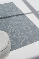 Azure Foliage - Screen Printed Rug (140x200 CM) Screen Printed Rugs 