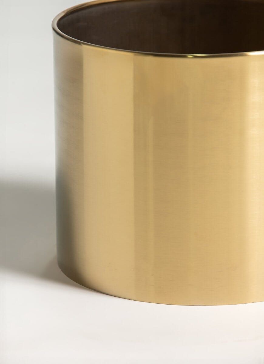 Gleam Gold Metal Pot
