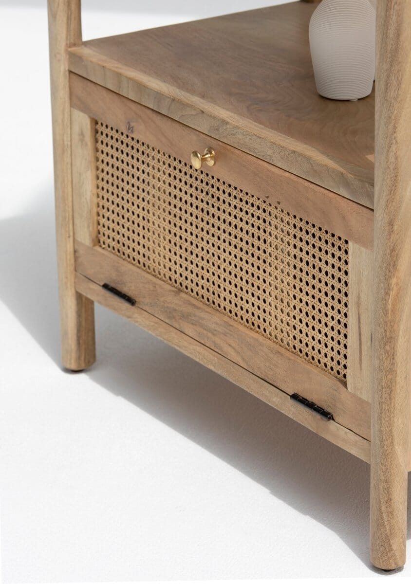 Edith Wooden Display Shelf Bookcases & Standing Shelves 