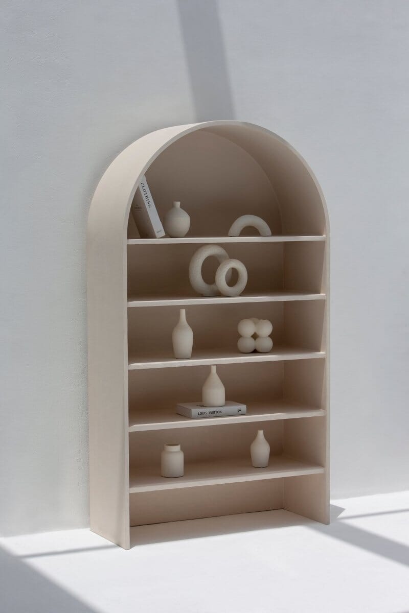 Luciana Microconcrete Display Shelf  