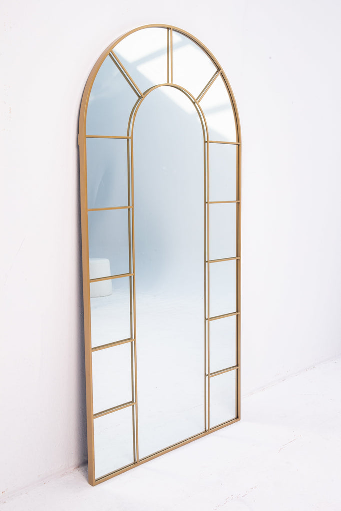 Window Arch Gold Mirror (3 sizes) Mirrors Homekode 