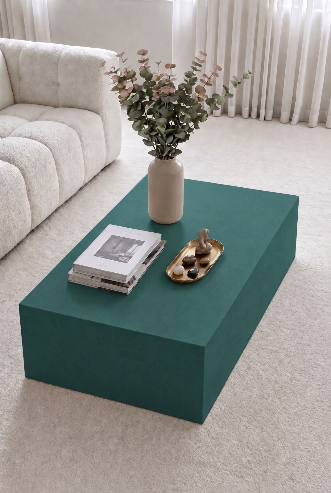 Felicity Green Microconcrete Coffee Table