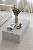 Felicity Grey Speckled Microconcrete Coffee Table