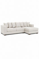 Fiorella Ivory 3 Seater L-Shape Sofa