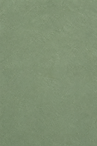 Fiorenne sage green microconcrete round dining table closeup view