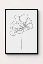 Floral Noir Wall Art FAI12 