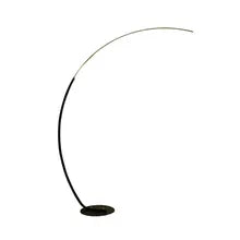 Black Curvy Floor Lamp Homekode 