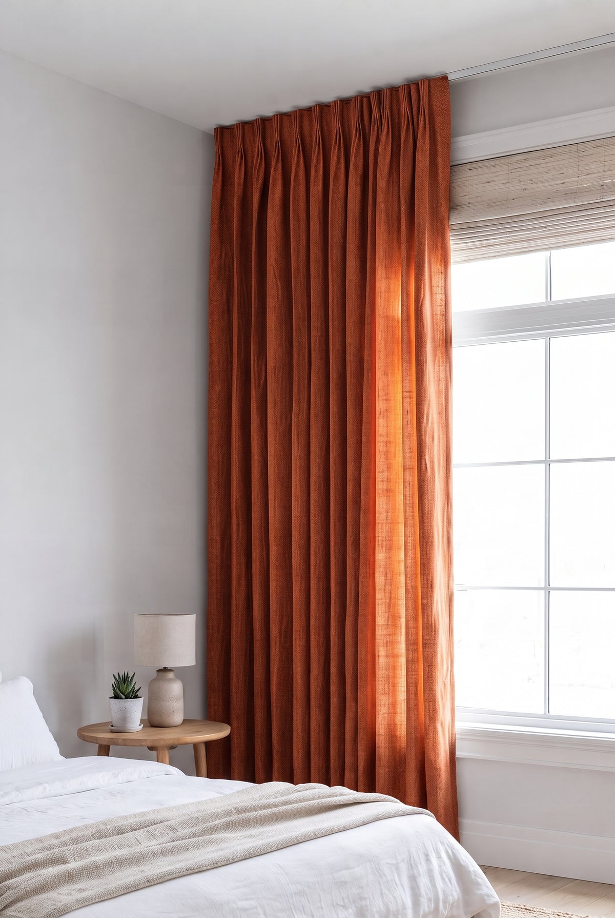 Frida Rust - Light Filtering Curtain